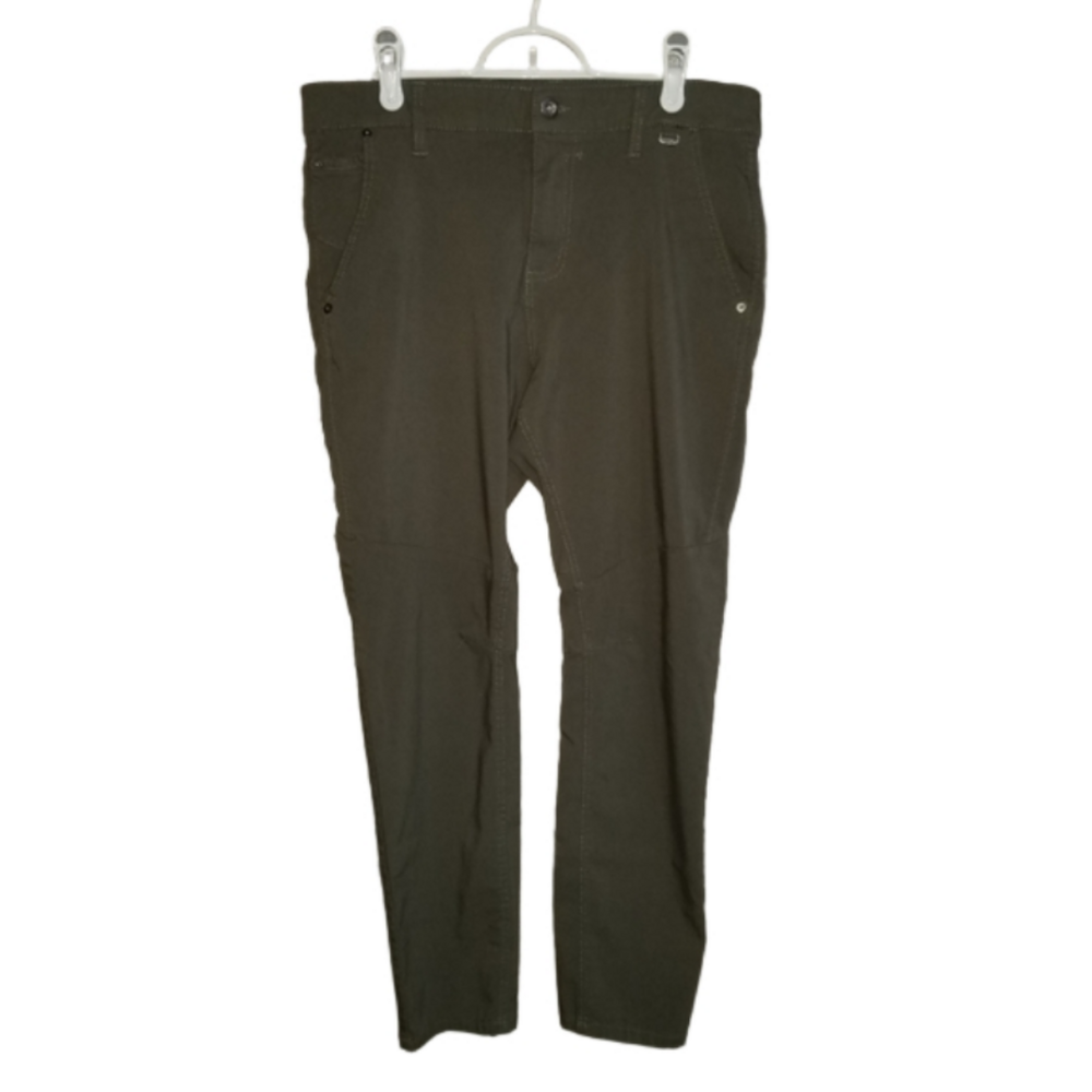 Projek Raw Stretchy Green Combat Style Utility Pants Label Reads Size 33